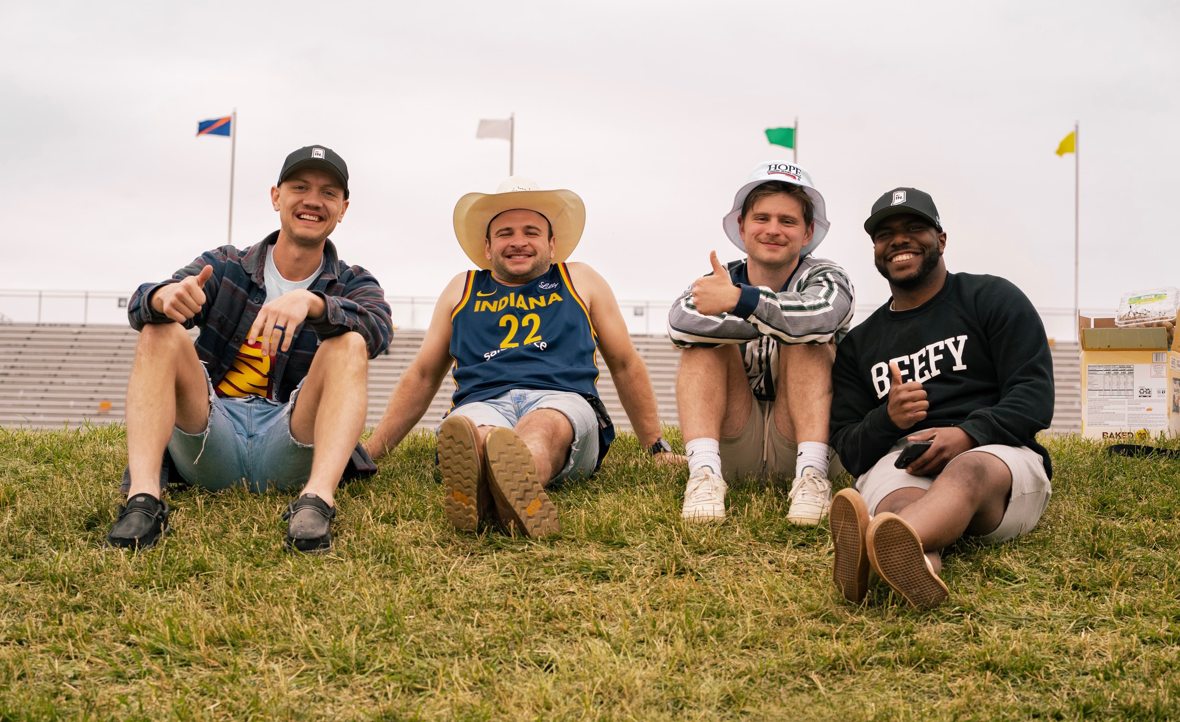 Nate at the Indy 500